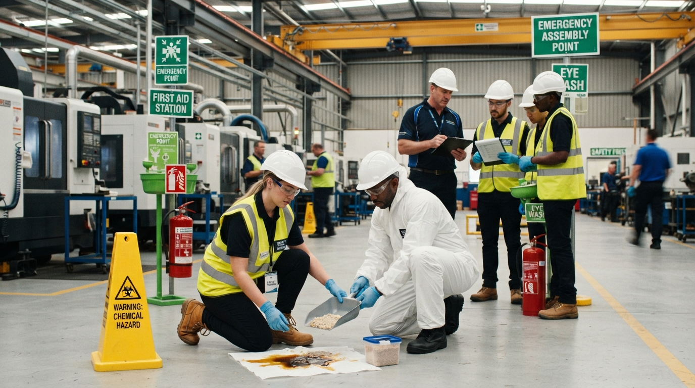 Workplace Preparedness and Risk Control Assistant practical training